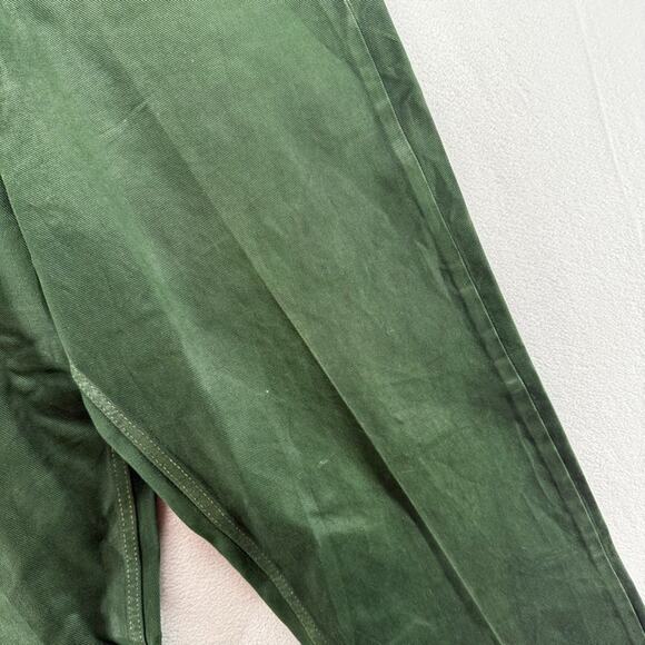 Vintage Levis Jeans FIts 37x30.5 Green 554 Baggy Loose Red Tab USA made Straight - Picture 5 of 14